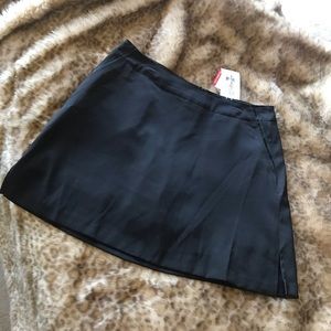 black golf skirt